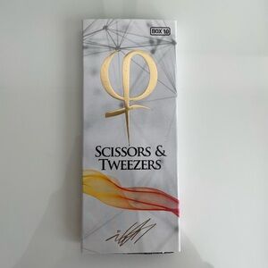 Phibrows Scissors and Tweezers Brand New